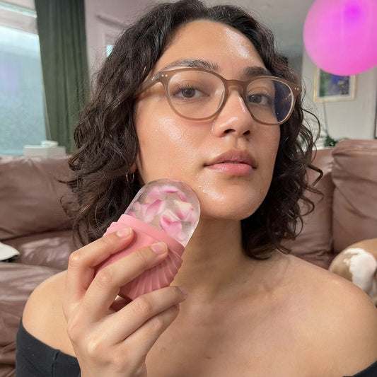 Silicone Cube Facial Ice Roller